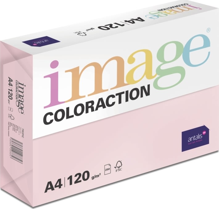 Image Coloraction A3 80 g | 500 ark | Ljusrosa