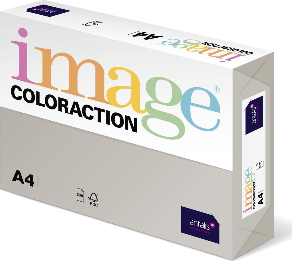 Image Coloraction A4 120 g | 250 ark | Grå