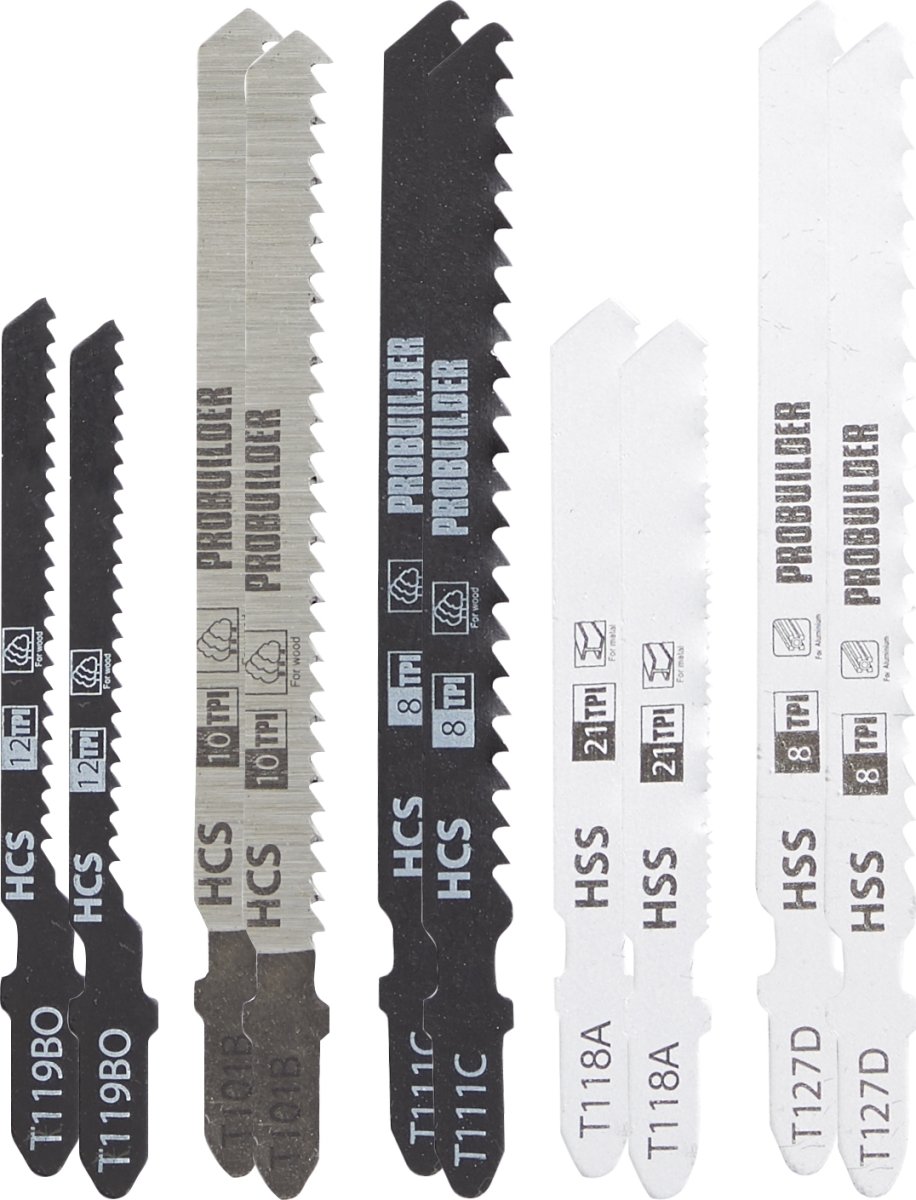 Probuilder sticksågsblad, 10 stycken