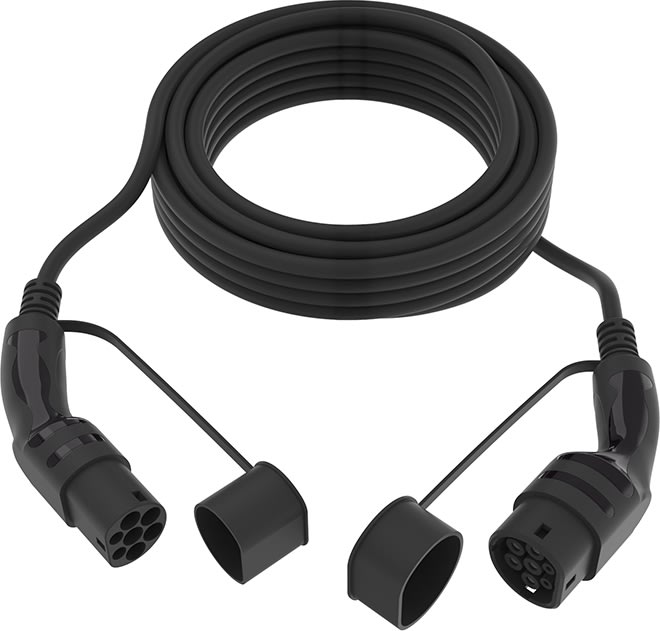 Avant typ-2 16a 3-fas laddkabel, 10 meter
