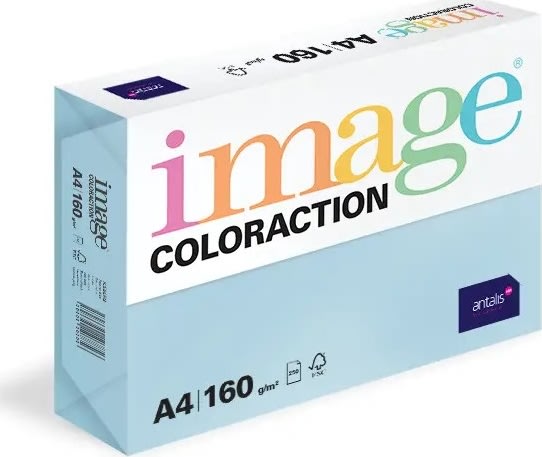 Image Coloraction A4 160 g | 250 ark | Oceanblå