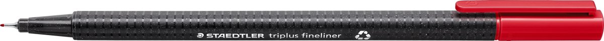 Staedtler Triplus Fineliner 334, fiberpenna, röd