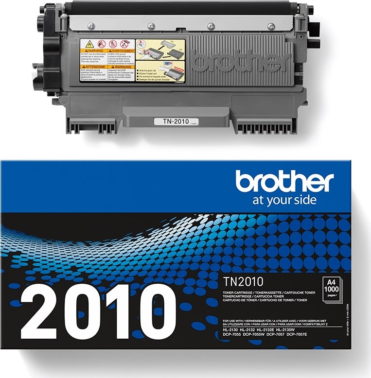 Lasertoner Brother TN2010 Svart 1000 sidor