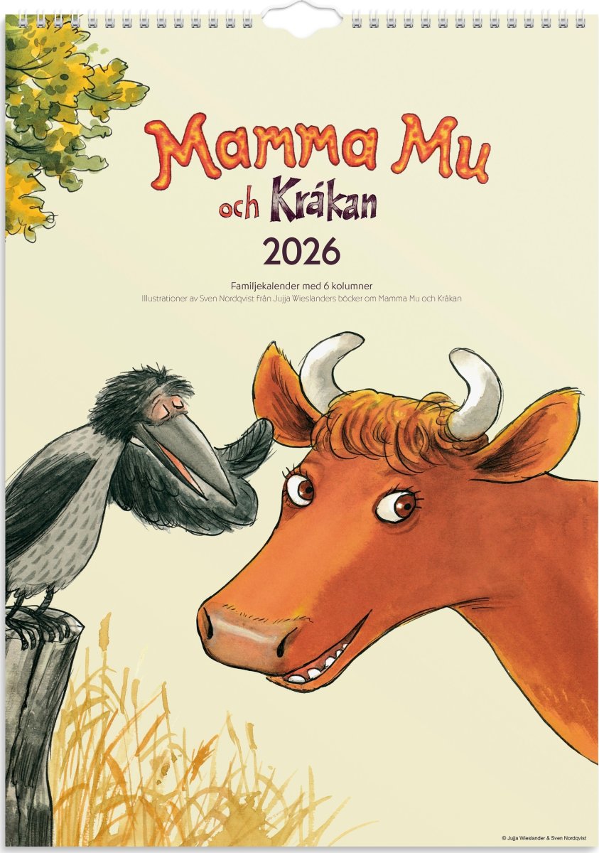 Burde 2026 Familjekalender, Mamma Mu