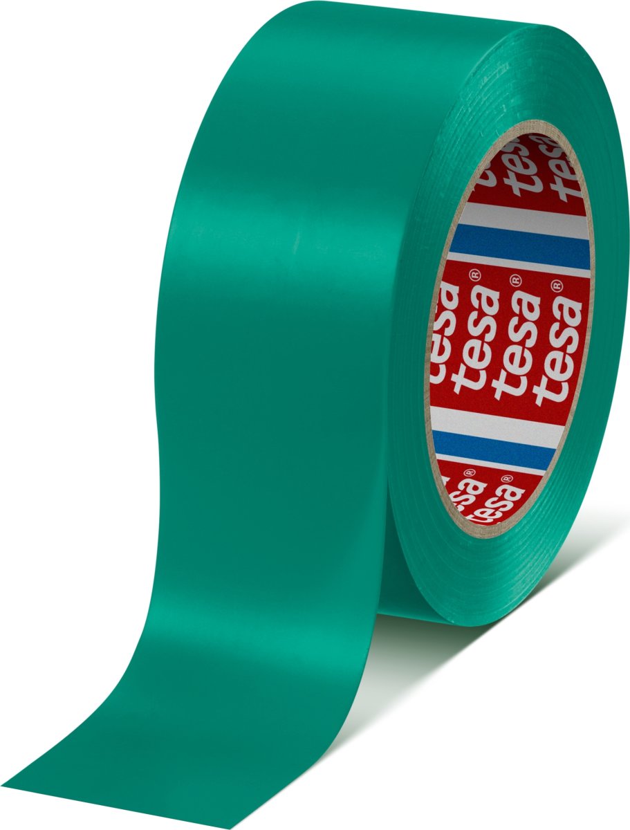 tesa golvmarkeringstejp, 50 mm x 33 m, Grön