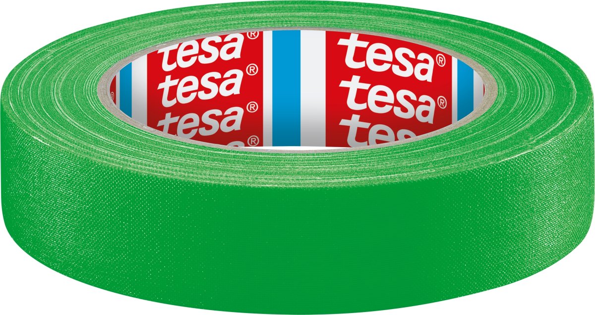 Tesa självlysande eventtejp, 25mm x 19m, Grön