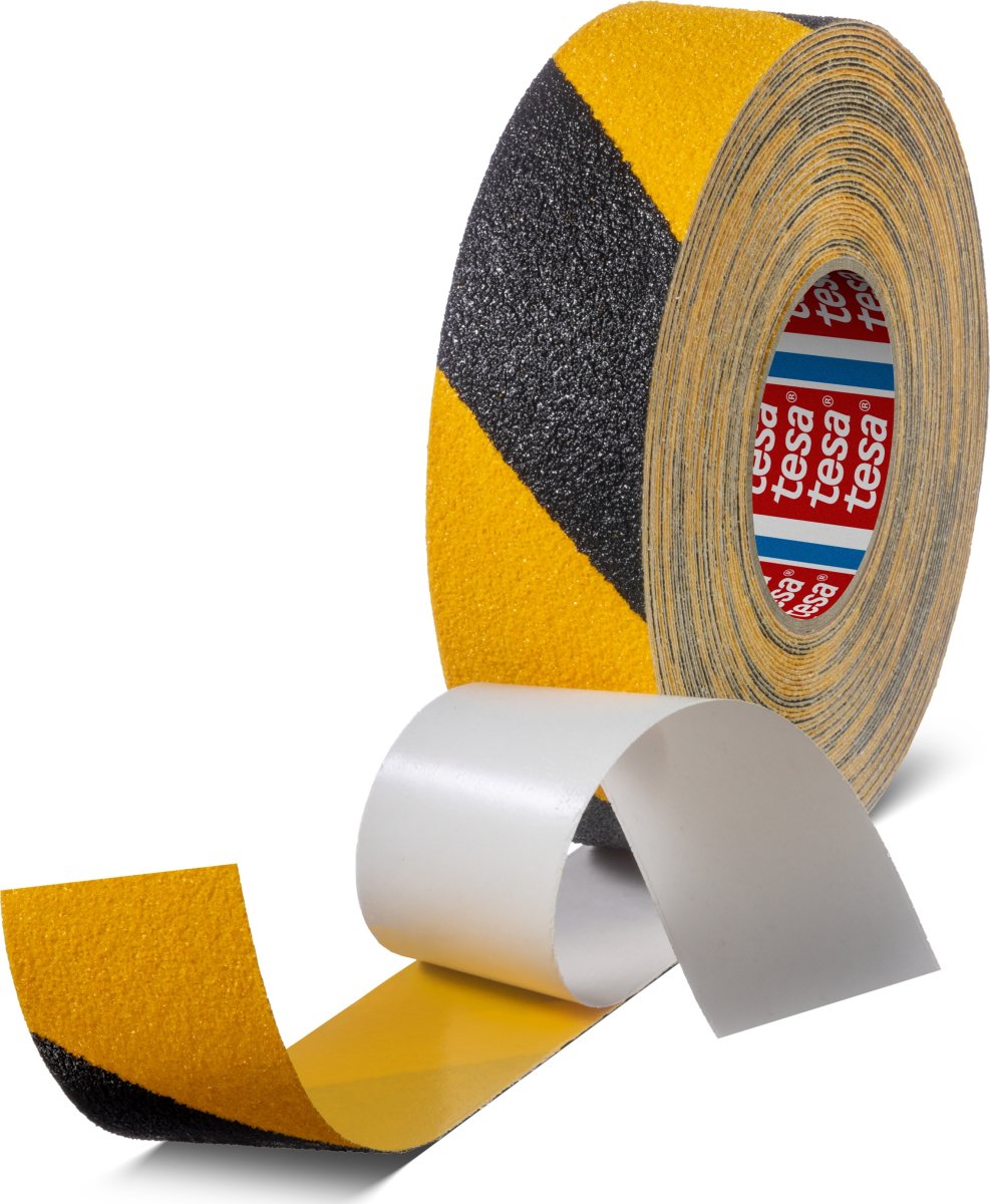 tesa halkskyddstejp, 50 mm x 18 m, svart
