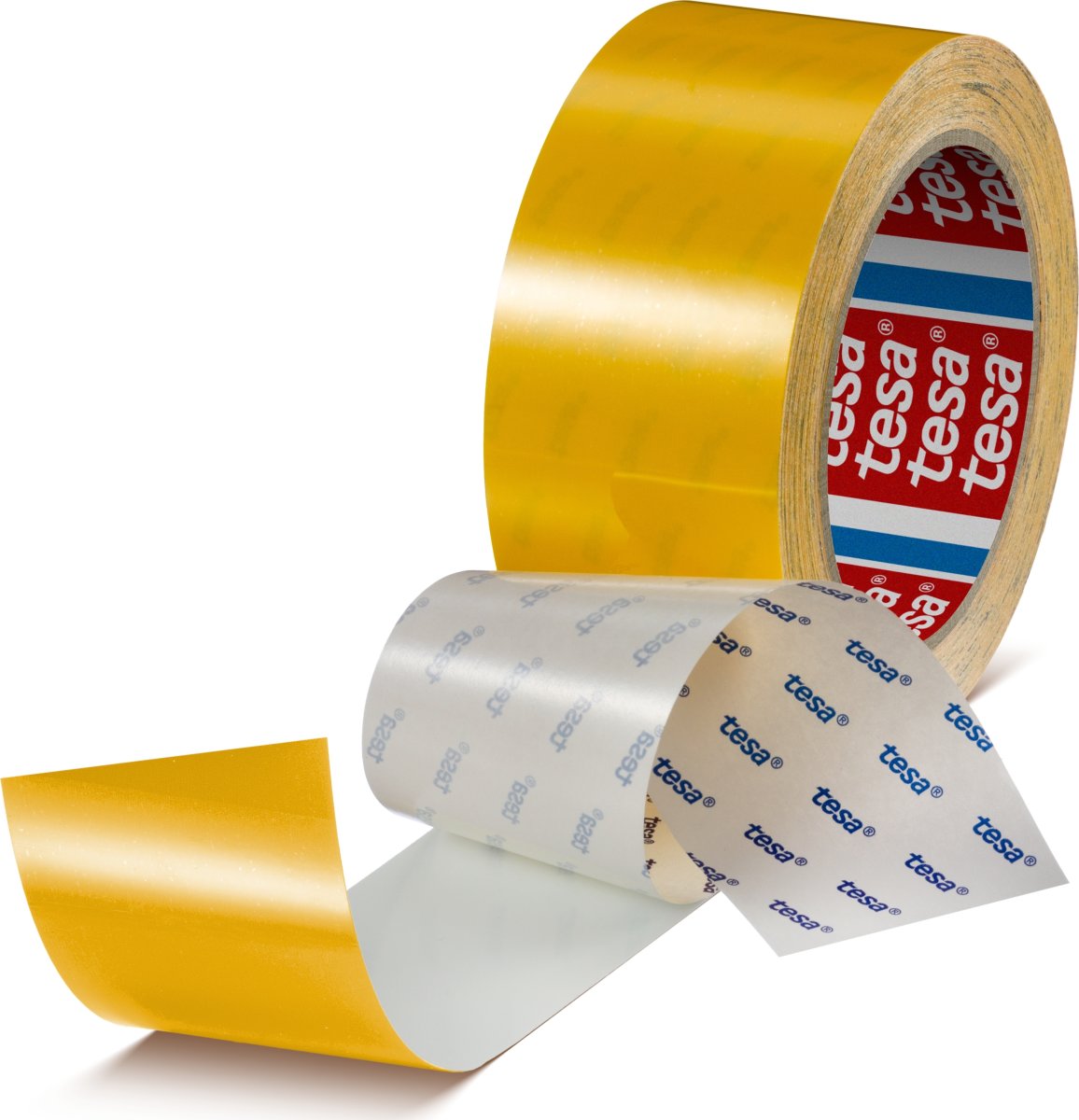 tesa slitstark golvmarkeringstejp, 50mm x 20m, gul