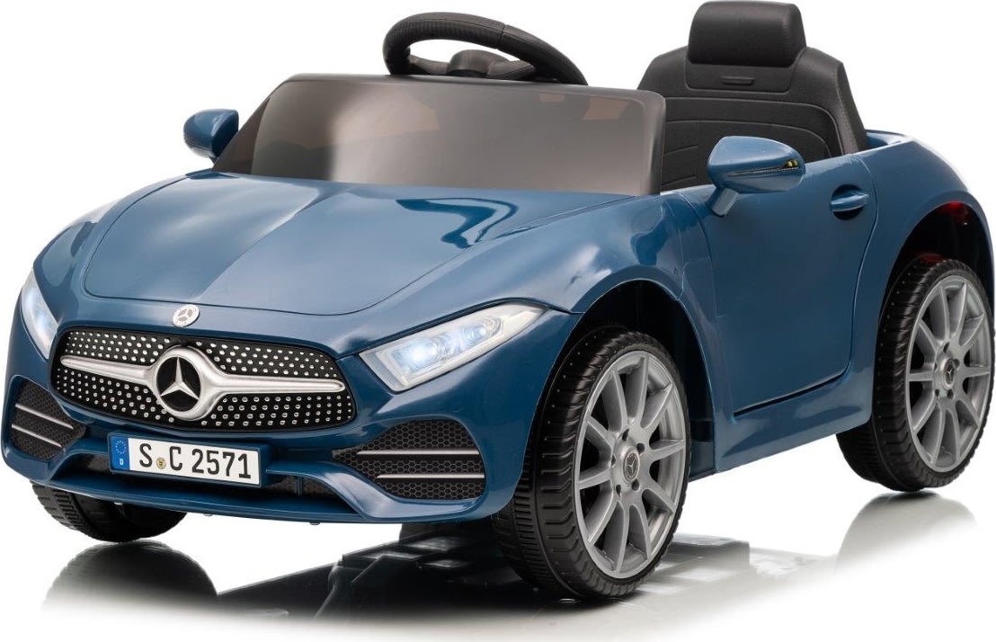 Elbil Mercedes CLS 350 barnbil, 12V, blå