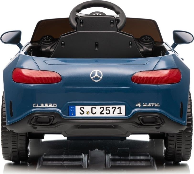 Elbil Mercedes CLS 350 barnbil, 12V, blå