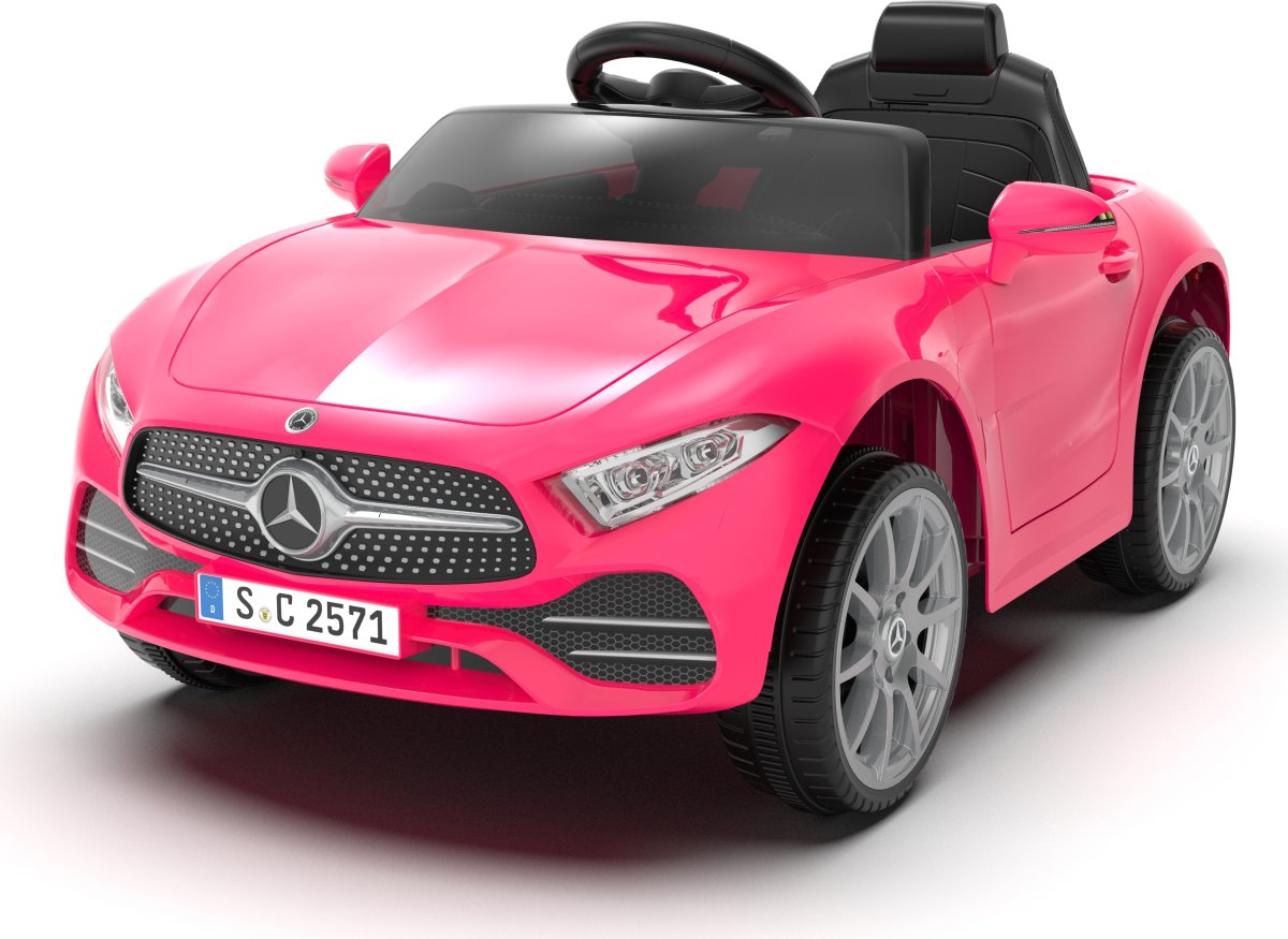 Elbil Mercedes CLS 350 barnbil, 12V, rosa