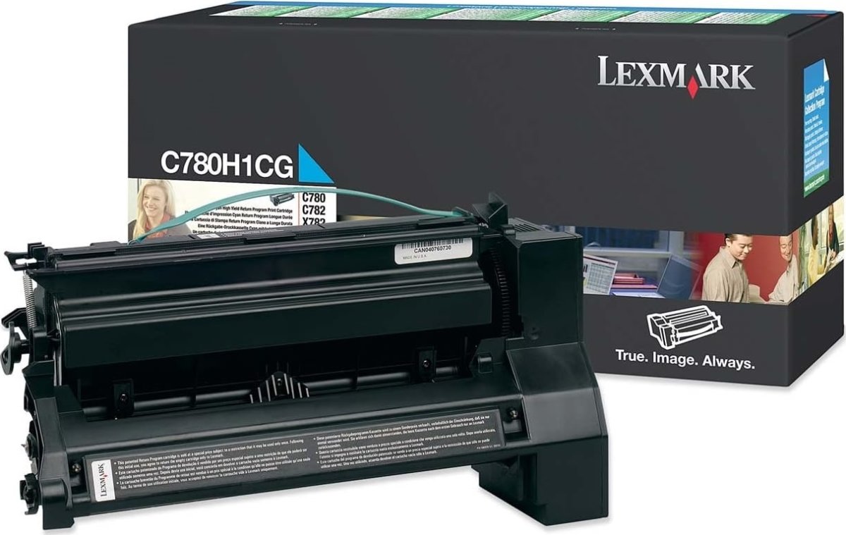 Lasertoner Lexmark C780H1CG Blå 10 000 sidor