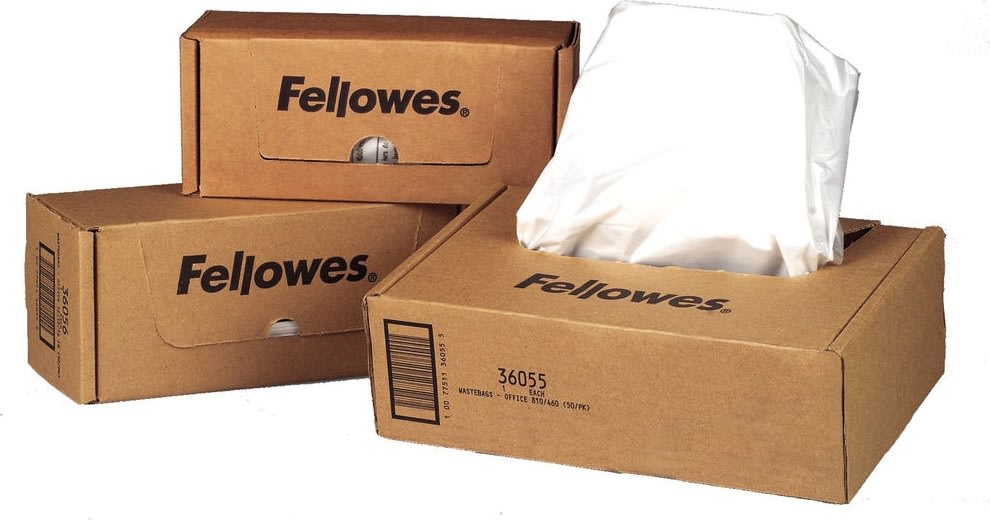 Fellowes 36055 makuleringspåsar, 100/165 l, 50st