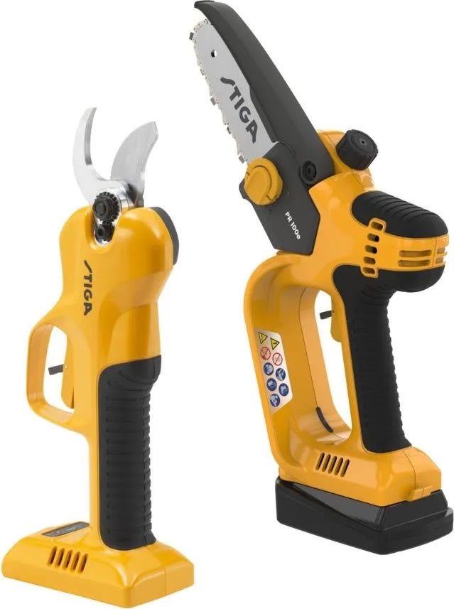 STIGA handsåg + grensax SP100, 20V, inkl. batteri