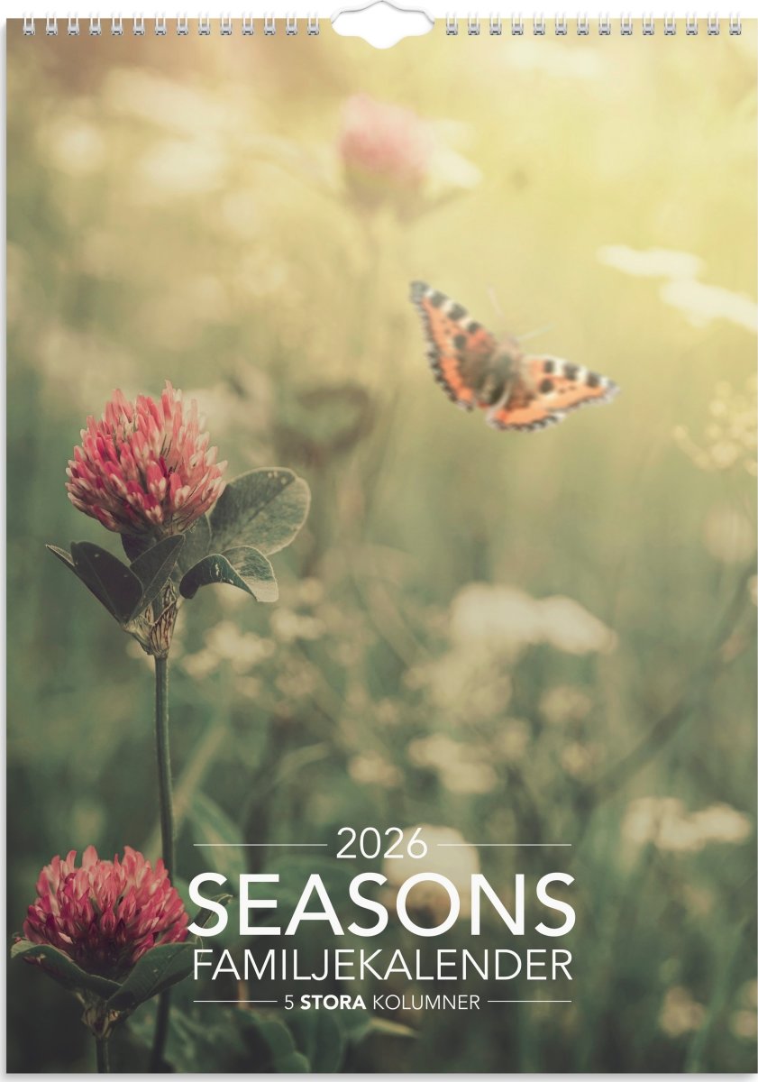 Burde 2026 Familjekalender, Seasons