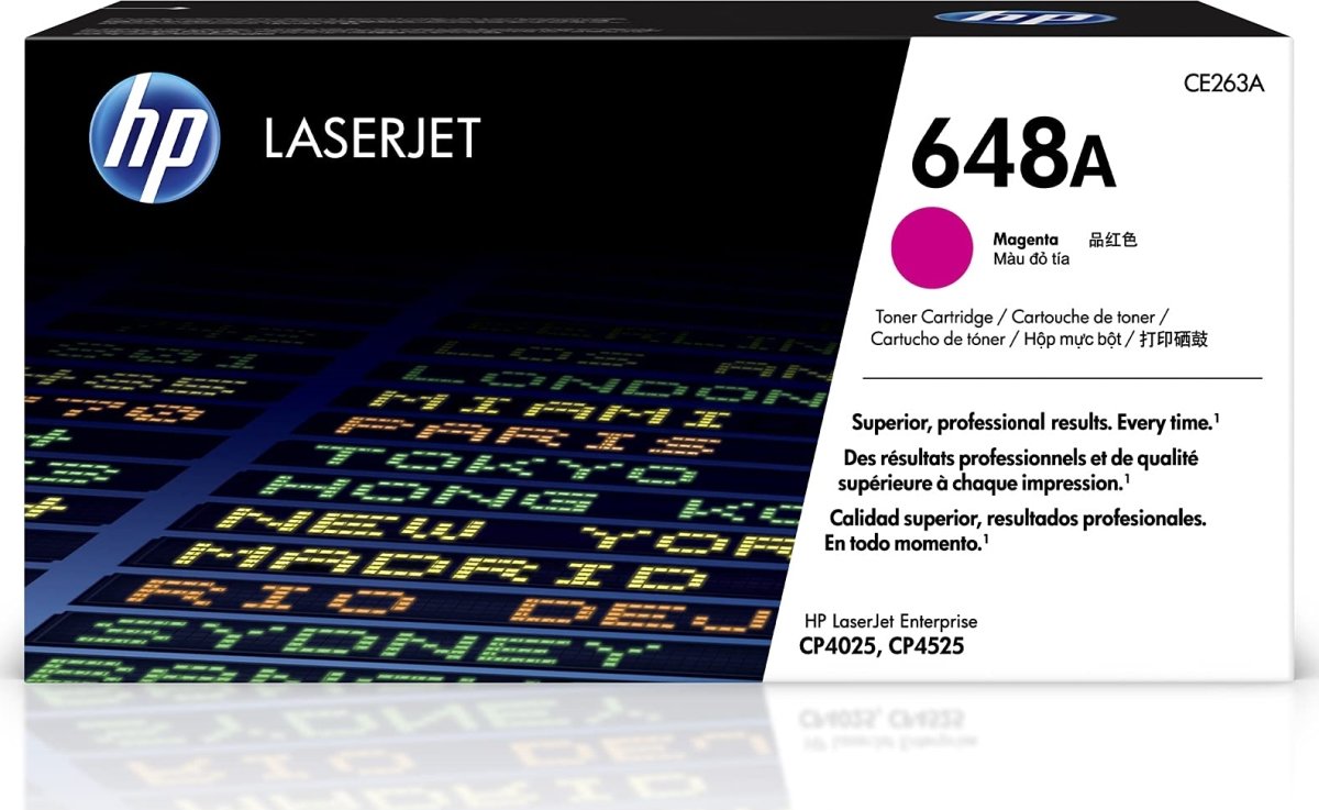 HP 648A/CE263A lasertoner, röd, 11 000 s