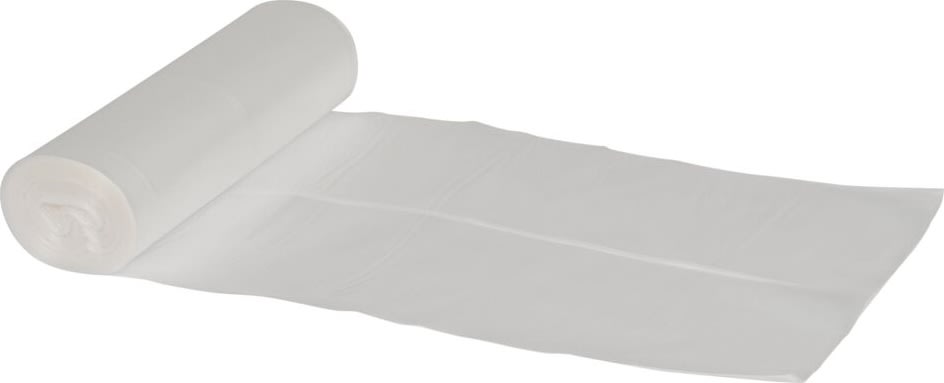 Sopsäckar 60L, 55x103cm, 60my, Återvunnen Klar