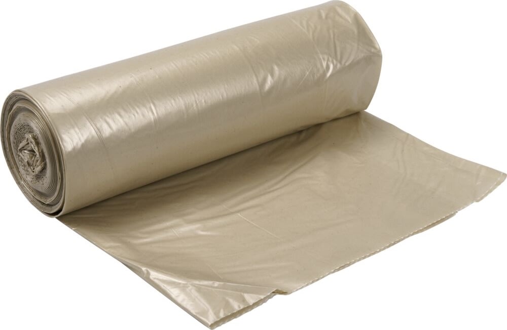 Containersäck 240L, 124x151cm, 40my Återvun., Klar
