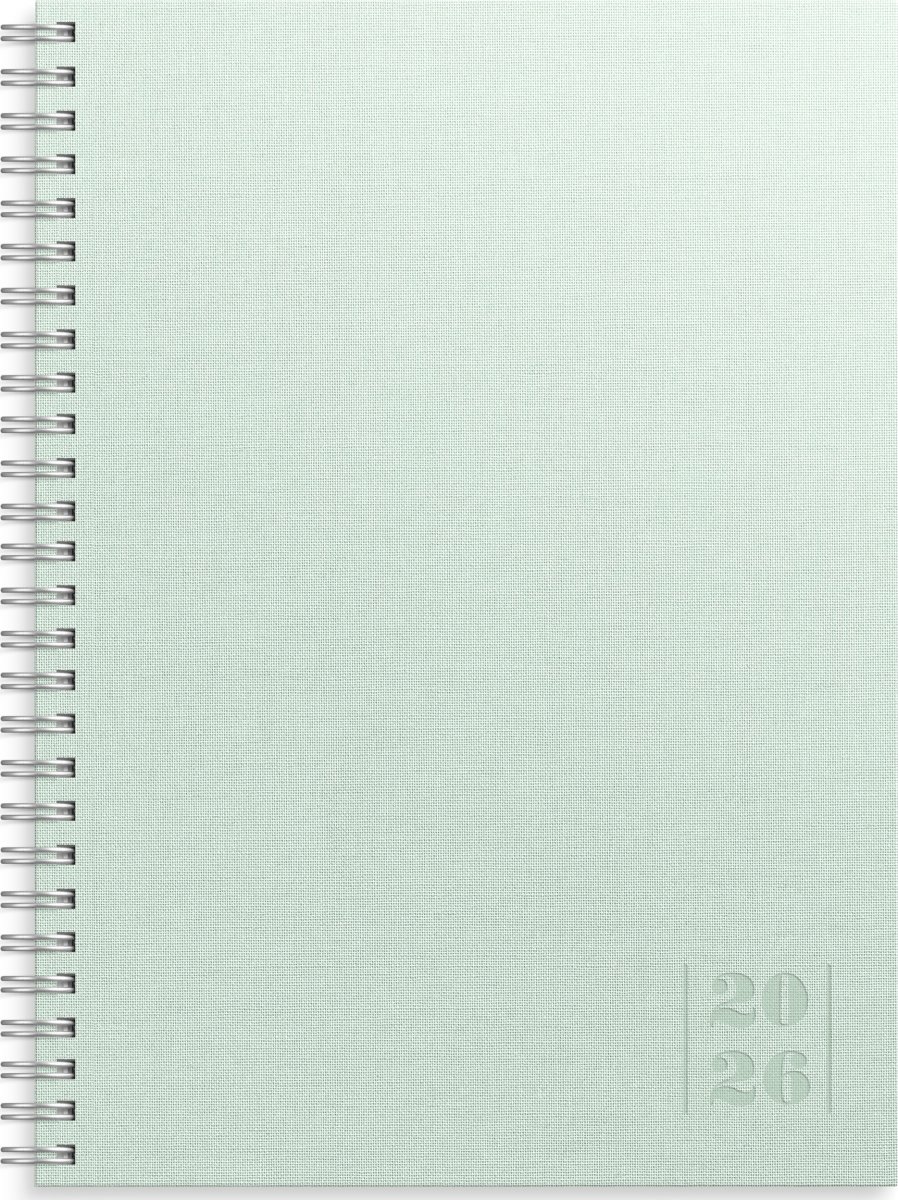 Burde 2026 Kalender, Business Textile, Grön