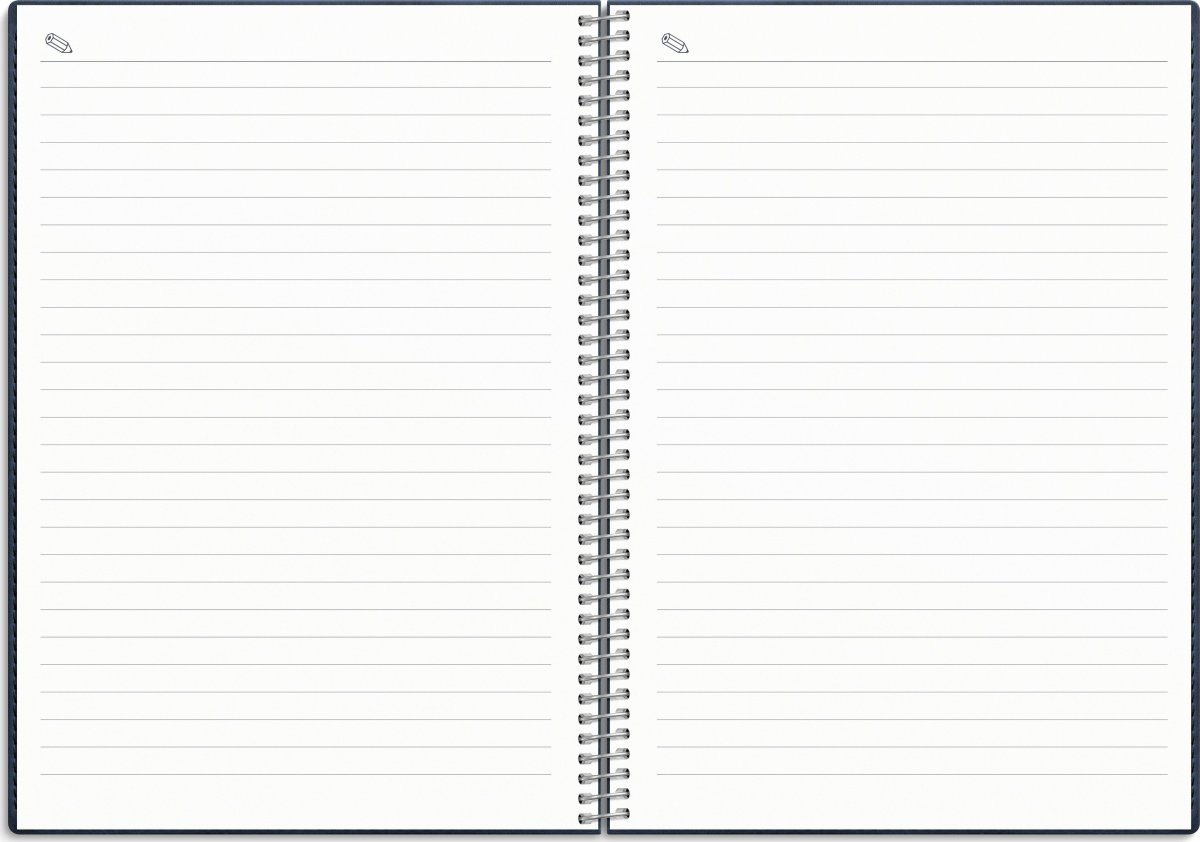 Burde 2026 Kalender, Business Twist, Blå