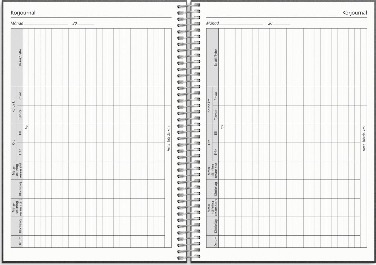 Burde 2026 Kalender, Business VIP refill