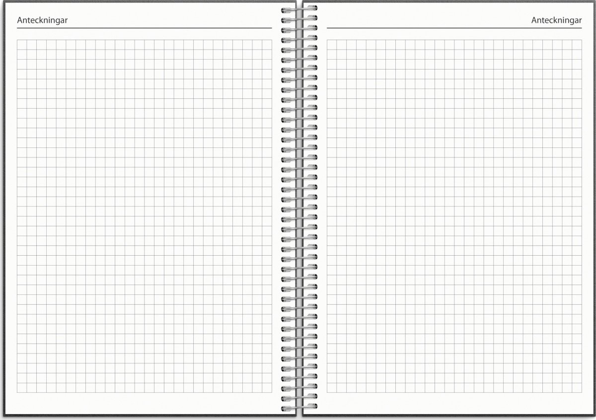 Burde 2026 Kalender, Business VIP refill