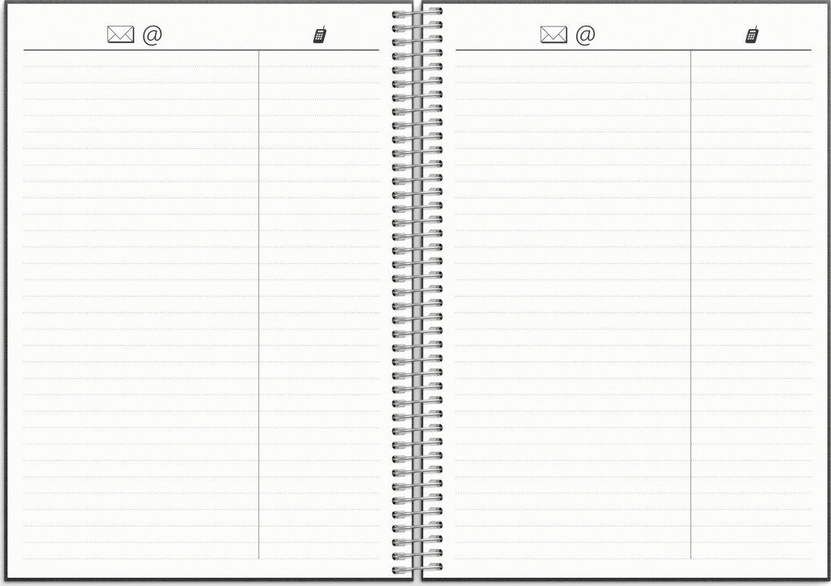 Burde 2026 Kalender, Business VIP refill