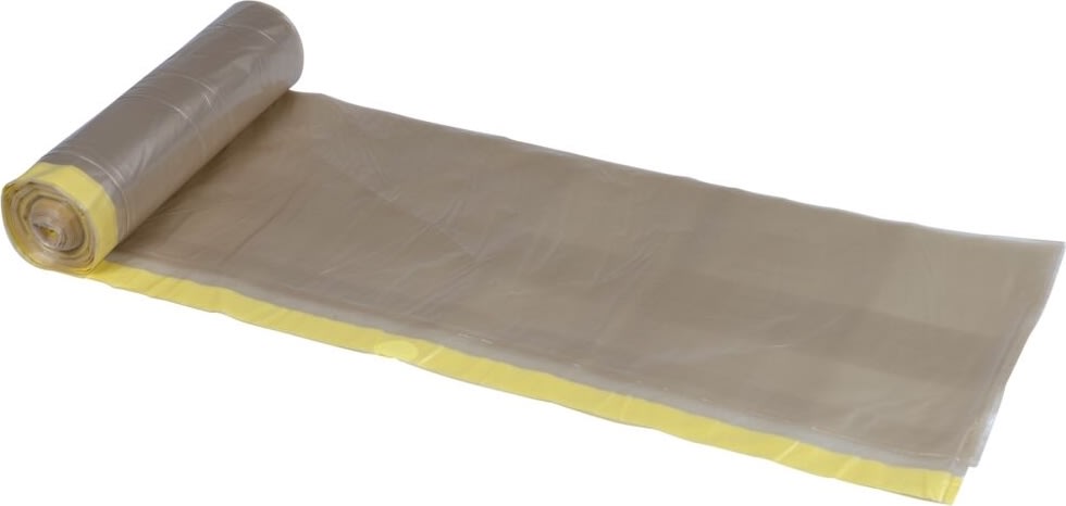 Sopsäck dragsko, 100L, 70x101cm/55my/återvun. klar