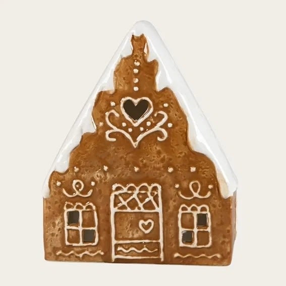 Dekorativt kakhus för värmeljus H16,2xB9,6xD6cm