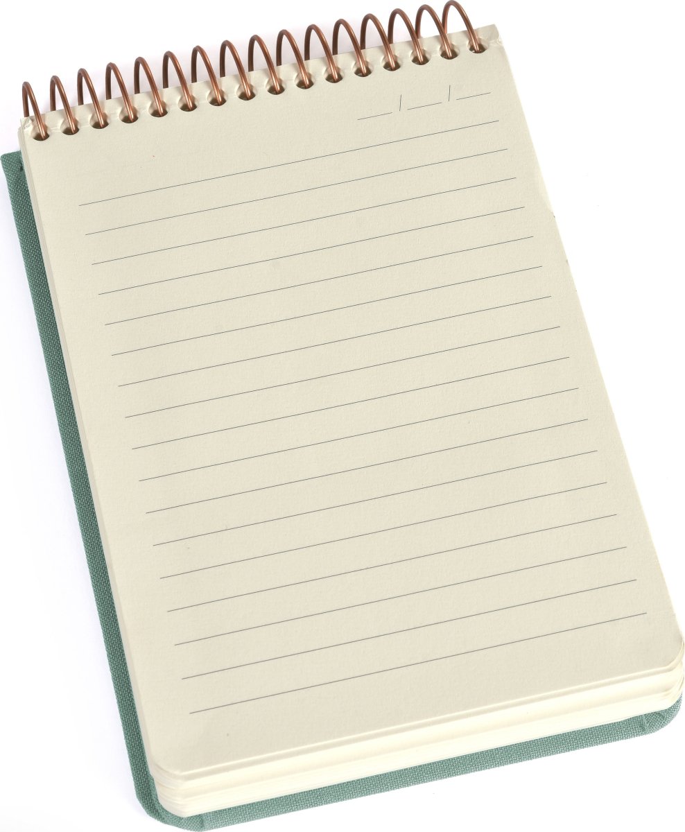 Kozo Premium Anteckningsbok, A6, Linj., Aloe Vera