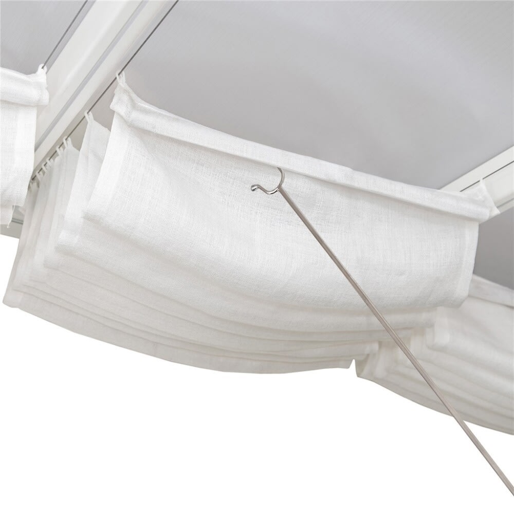 Palram Canopia Feria gardiner, 9 m2, vit