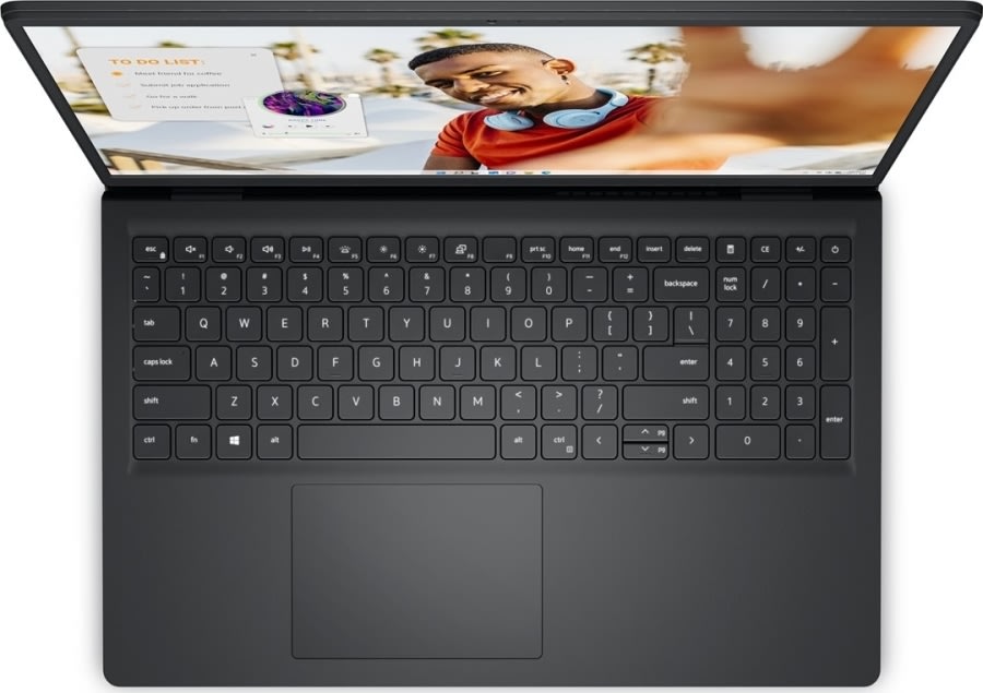 Dell Inspiron 15 15,6" bärbar dator, svart