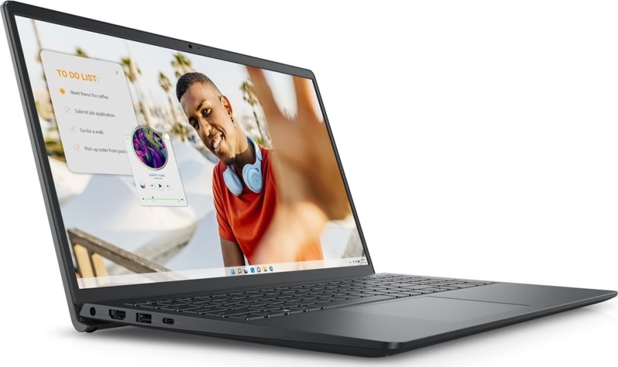 Dell Inspiron 15 15,6" bärbar dator, svart