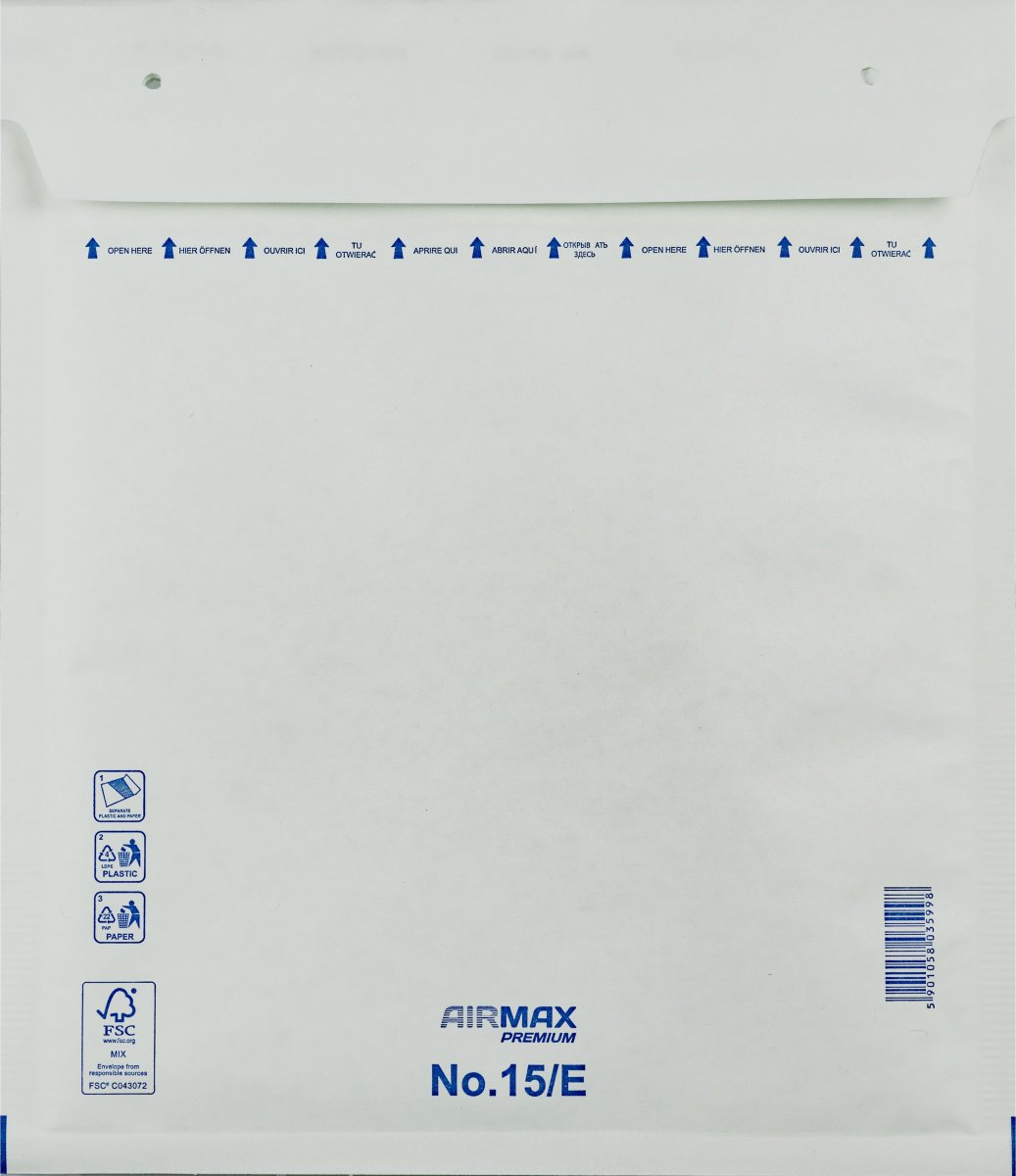AirMax Bubbelkuvert | 15/E-W5 | 240x275 mm | Vit
