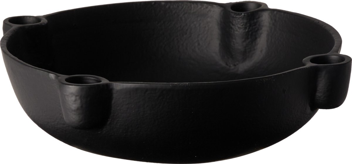 Ljusstake, aluminium, 240x240x75mm