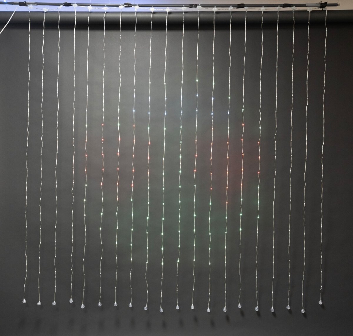 Gardinslinga, 400 LED, 200x200 cm