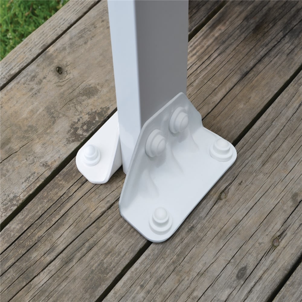 Palram Canopia Feria skärmtak, 4x4,2m, vit