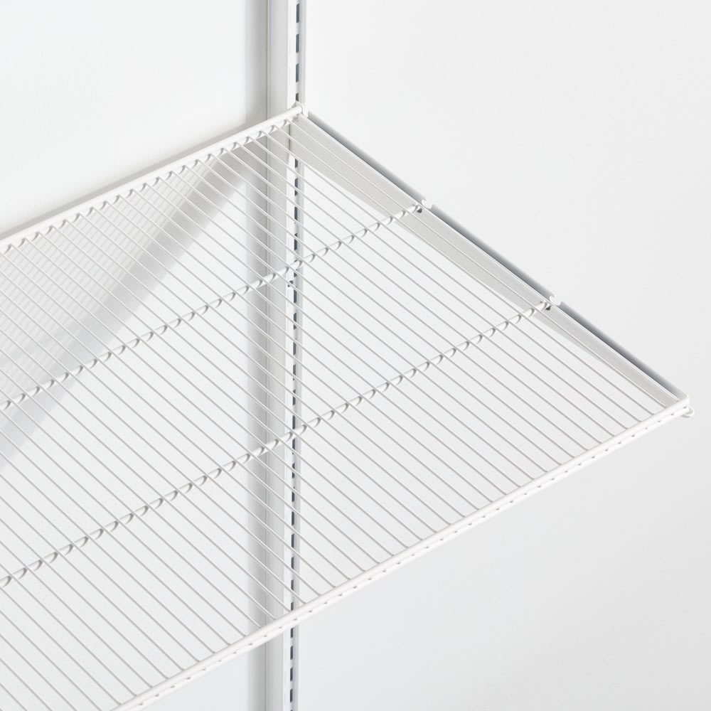 Elfa Decor trådhylla 40, längd 607 mm, matt vit
