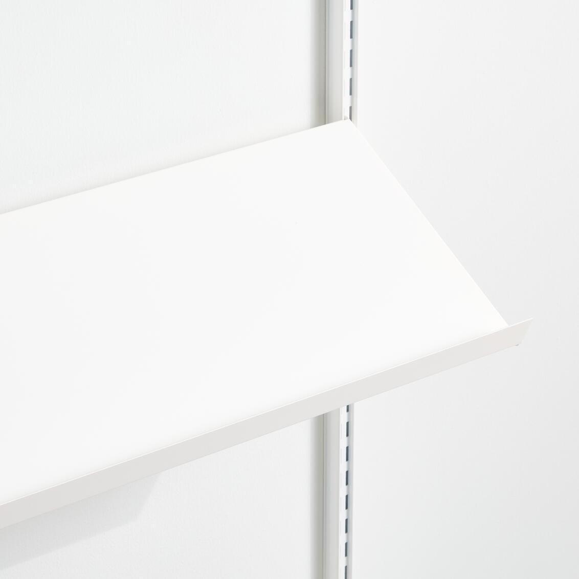 Elfa Decor metallhylla med lutning, B60, matt vit