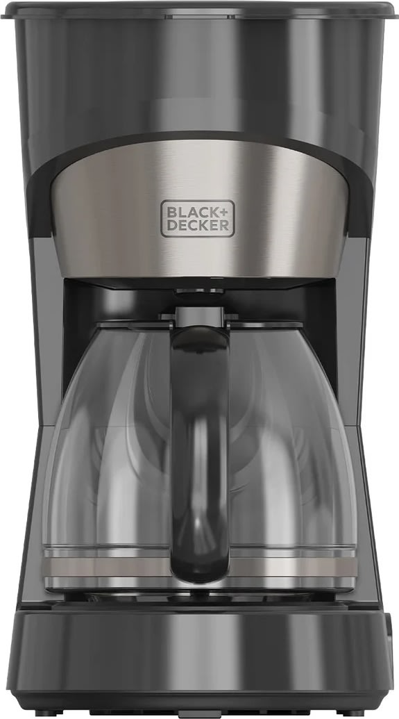 Black+decker Kaffebryggare 12 koppar, svart