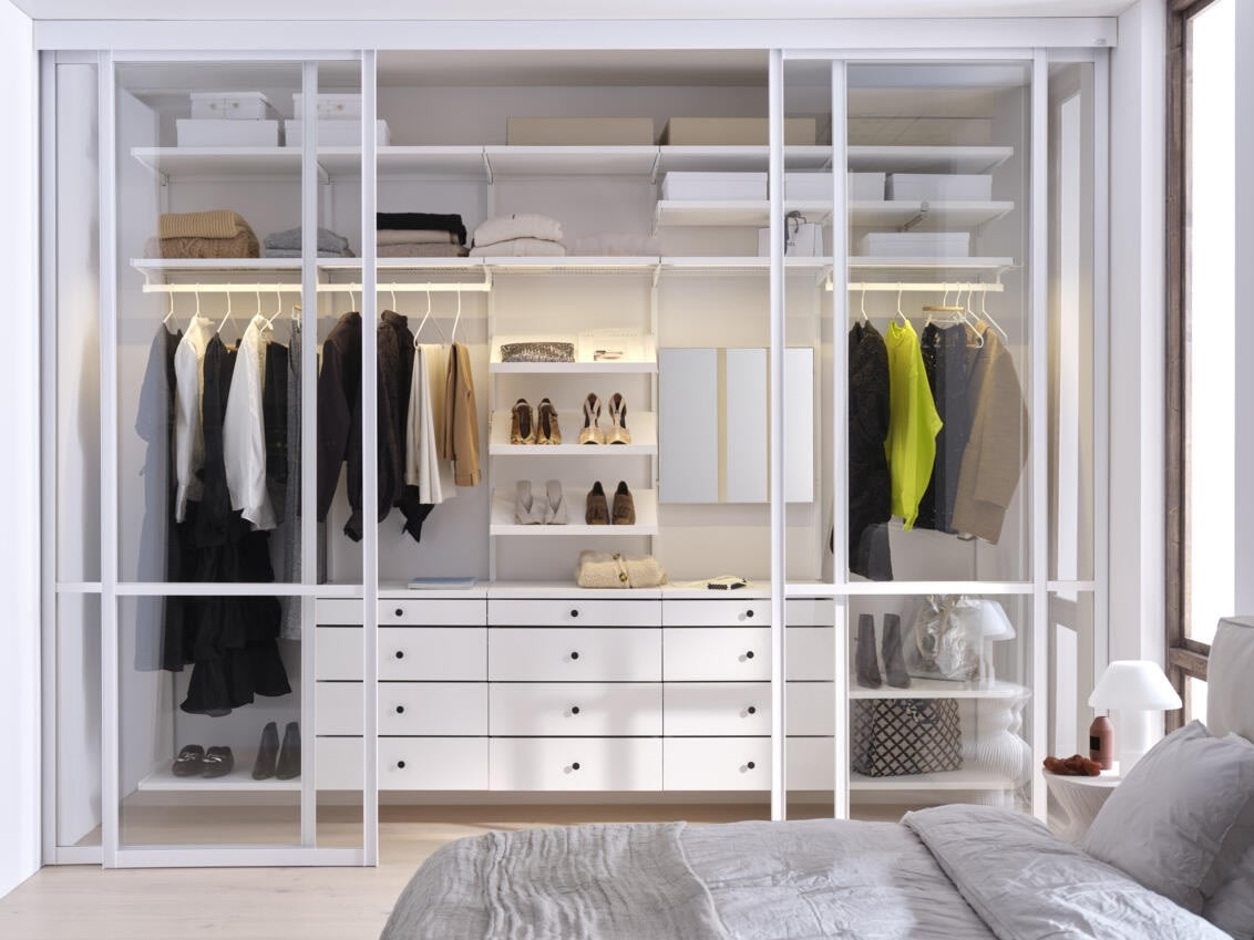 Elfa Decor kabelbox för belysning, matt vit