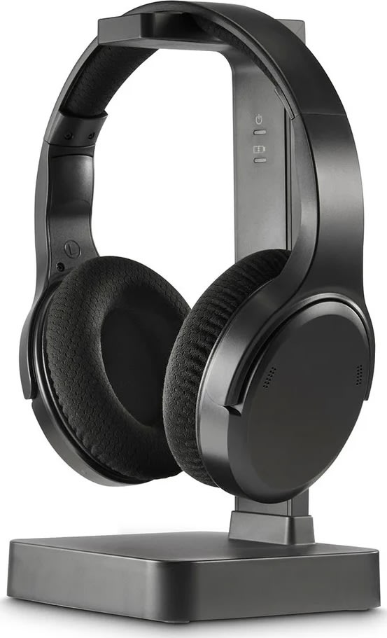 Hama hörlurar Over-Ear för TV Trådlös, svart