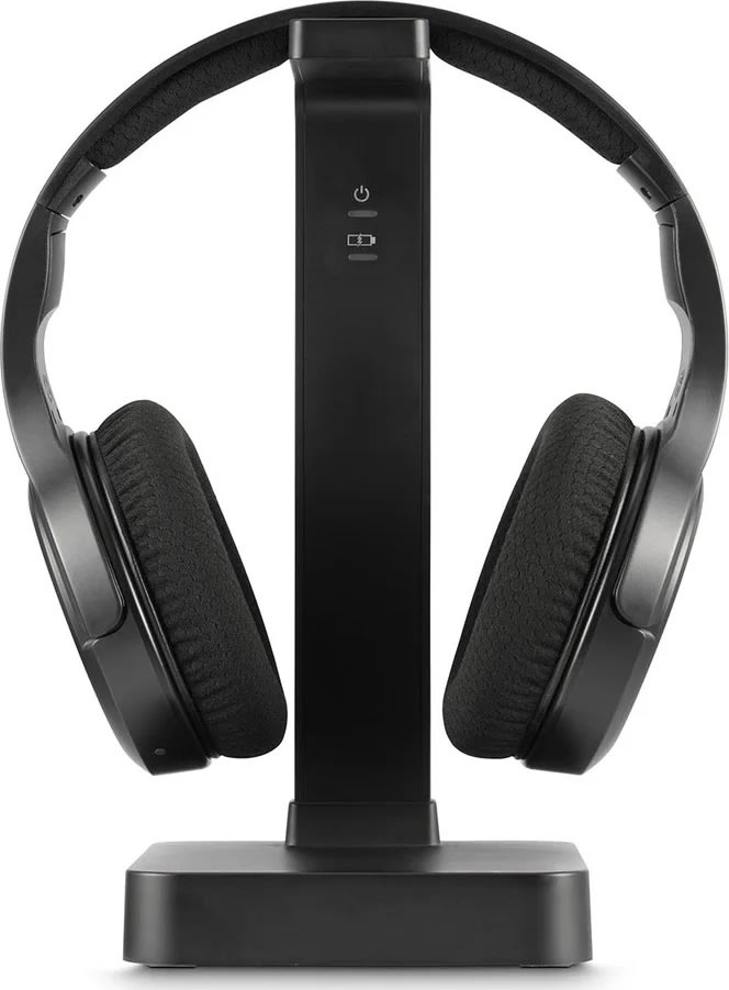 Hama hörlurar Over-Ear för TV Trådlös, svart