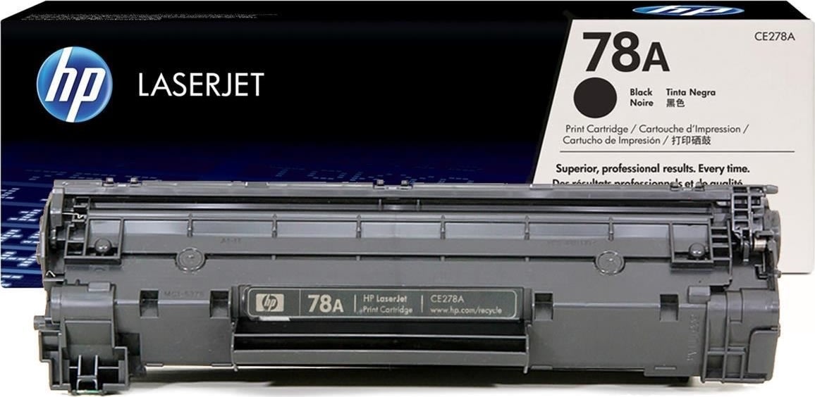 HP CE278A lasertoner, svart, 2100 s