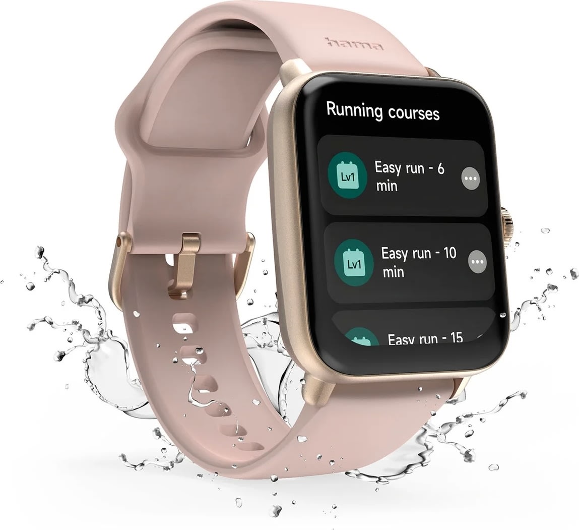 Hama SmartWatch 6010, roséguld