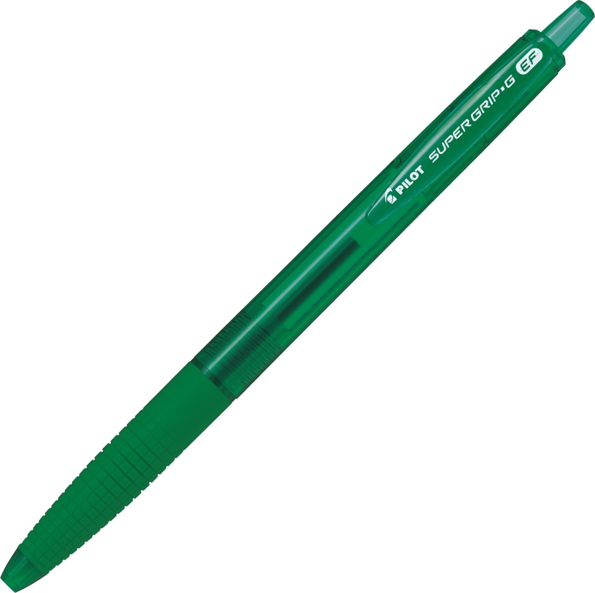 Pilot Super Grip G Kulspetspenna | EF | Grön