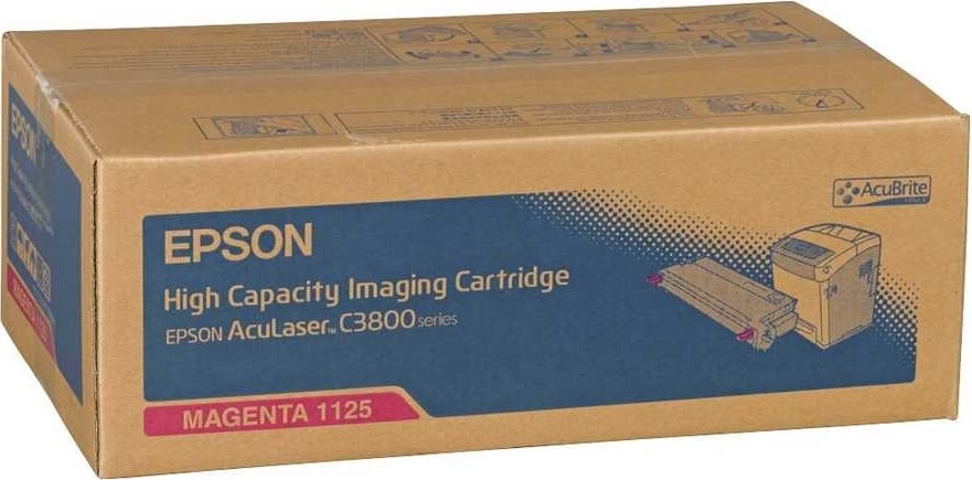 Lasertoner Epson C13S051125 Röd 9000 sidor