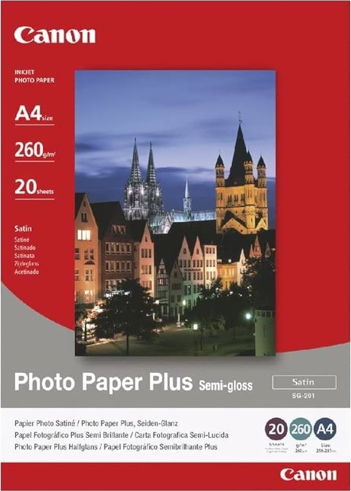 Canon PP-201 blankt fotopapper, A3+ / 260 g / 20 s