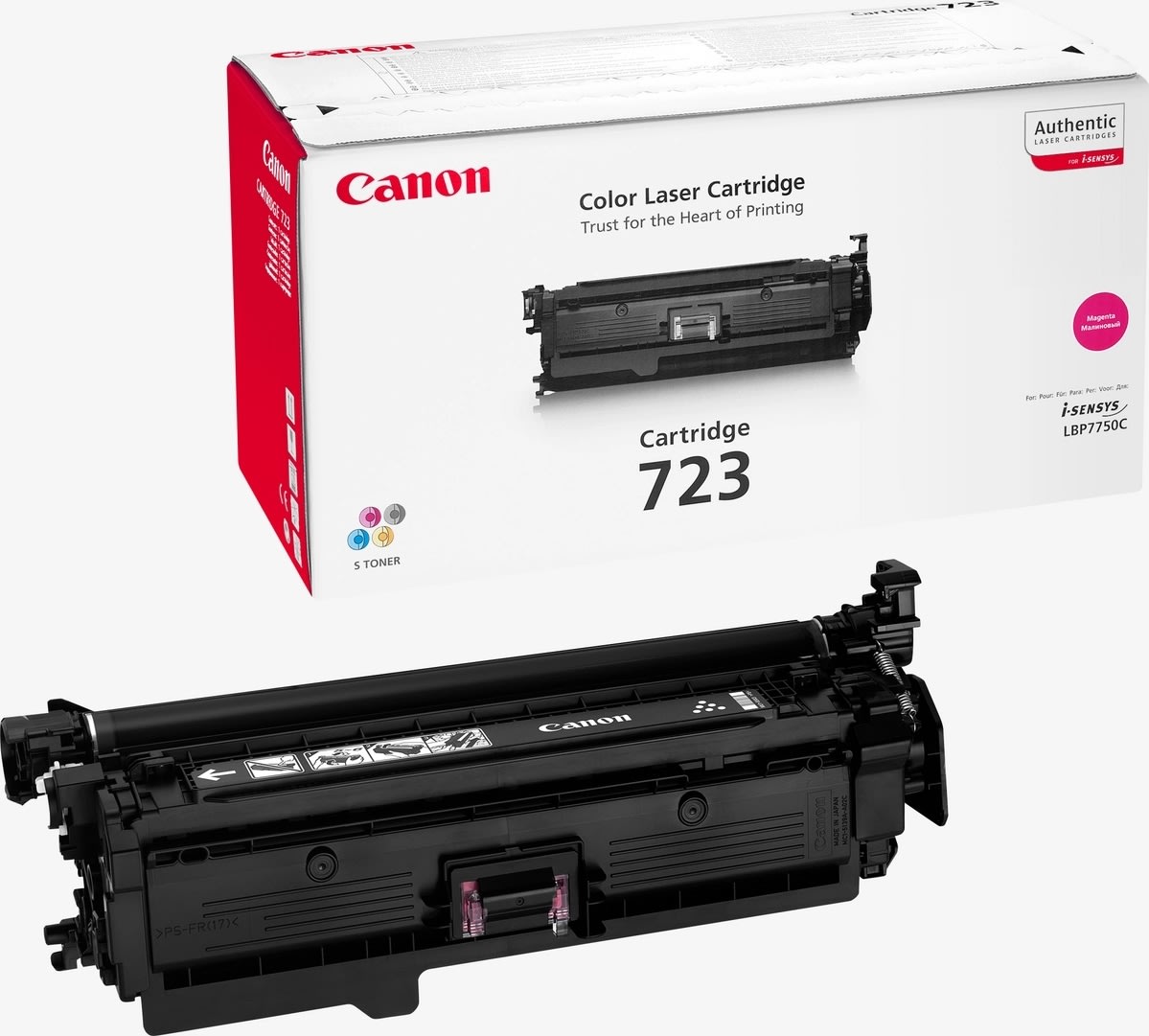 Lasertoner Canon 723M/2642B002AA Röd 8500 sidor
