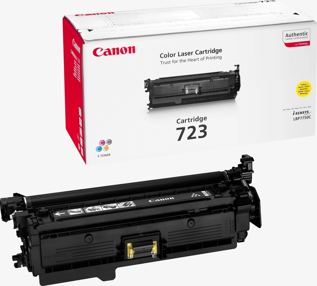 Lasertoner Canon 723Y/2641B002AA Gul 8500 sidor